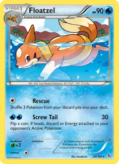 Floatzel, Flashfire 29/106