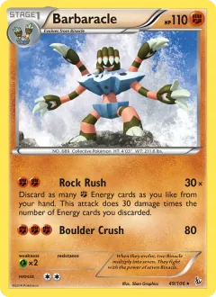 Barbaracle, Flashfire 49/106