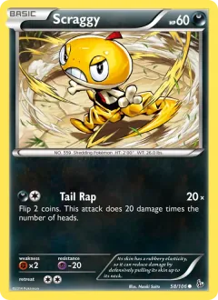 Scraggy, Flashfire 58/106