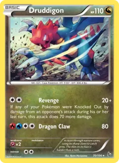 Druddigon, Flashfire 70/106