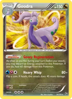 Goodra, Flashfire 74/106