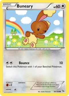 Buneary, Flashfire 84/106