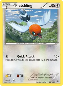 Fletchling, Flashfire 86/106