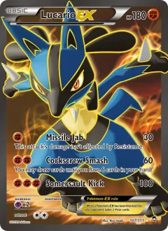 Lucario EX, Furious Fists 107/111