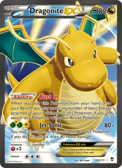 Dragonite EX, Furious Fists 108/111