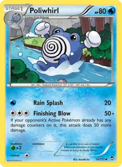 Poliwhirl, Furious Fists 16/111