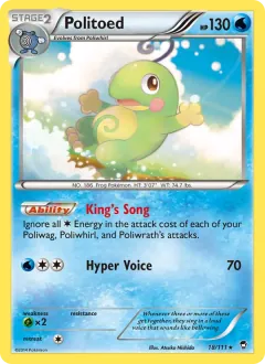 Politoed, Furious Fists 18/111