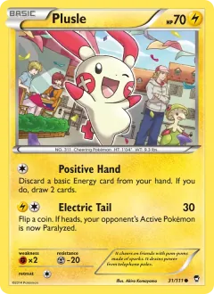 Plusle, Furious Fists 31/111
