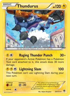 Thundurus, Furious Fists 33/111
