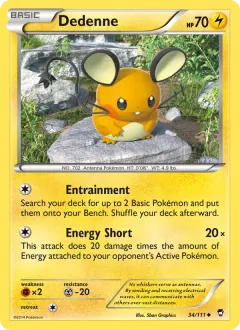 Dedenne, Furious Fists 34/111
