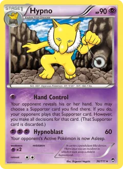 Hypno, Furious Fists 36/111