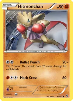 Hitmonchan, Furious Fists 48/111