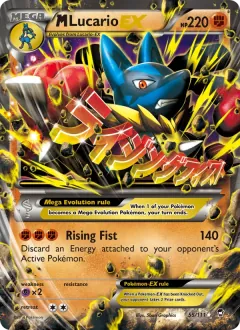 M Lucario EX, Furious Fists 55/111