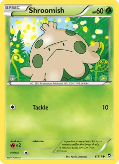 Shroomish, Furious Fists 6/111