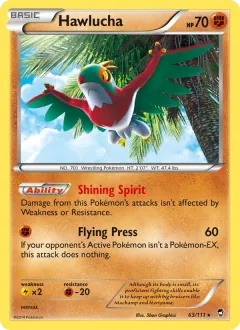 Hawlucha, Furious Fists 63/111