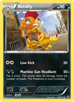 Scrafty, Furious Fists 67/111