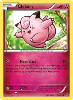 Clefairy, Furious Fists 70/111