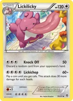 Lickilicky, Furious Fists 79/111