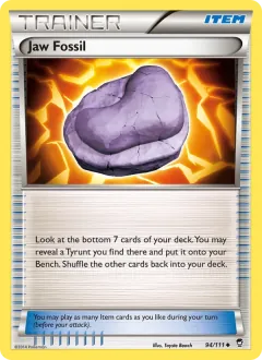 Jaw Fossil, Furious Fists 94/111
