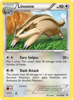 Linoone, Primal Clash 112/160