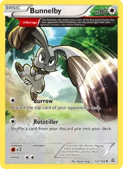 Bunnelby, Primal Clash 121/160