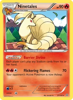 Ninetales, Primal Clash 21/160