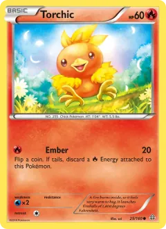 Torchic, Primal Clash 25/160