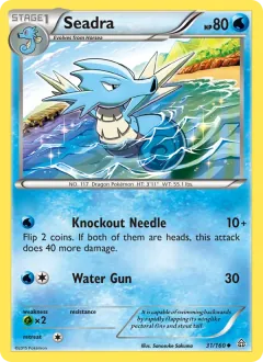 Seadra, Primal Clash 31/160