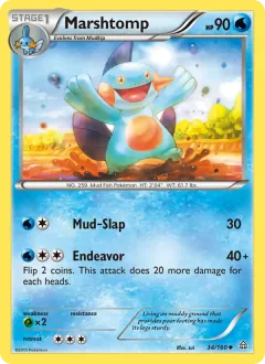 Marshtomp, Primal Clash 34/160