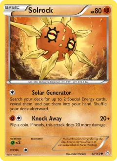Solrock, Primal Clash 83/160