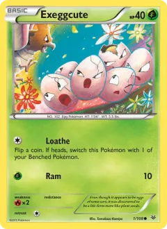 Exeggcute, Roaring Skies 1/108