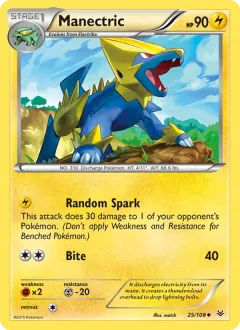 Manectric, Roaring Skies 25/108