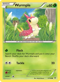 Wurmple, Roaring Skies 3/108