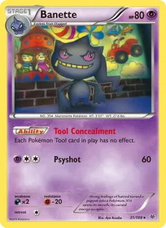 Banette, Roaring Skies 31/108