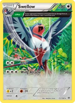 Swellow, Roaring Skies 72/108