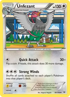 Unfezant, Roaring Skies 80/108