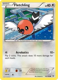 Fletchling, Roaring Skies 82/108
