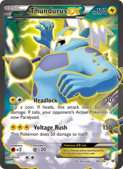 Thundurus EX, Roaring Skies 98/108