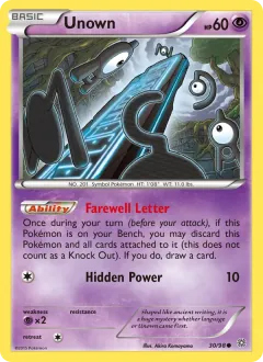 Unown, Ancient Origins 30/98