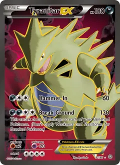 Tyranitar EX, Ancient Origins 91/98