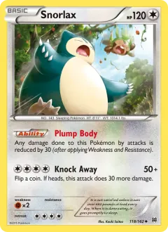 Snorlax, BREAKthrough 118/162