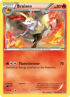 Braixen, BREAKthrough 26/162