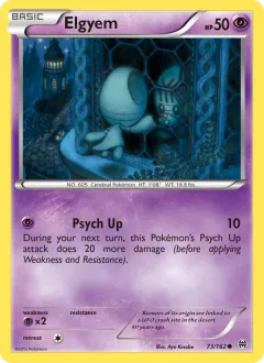 Elgyem, BREAKthrough 73/162