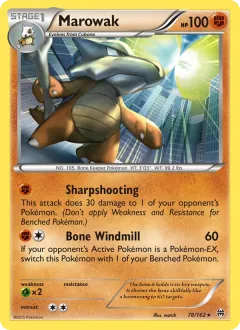 Marowak, BREAKthrough 78/162