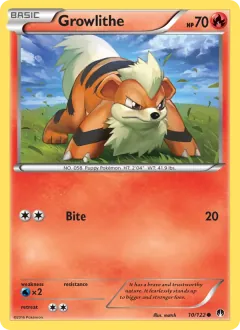 Growlithe, BREAKpoint 10/122
