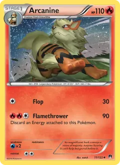 Arcanine, BREAKpoint 11/122