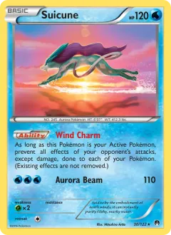 Suicune, BREAKpoint 30/122