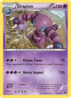 Drapion, BREAKpoint 54/122