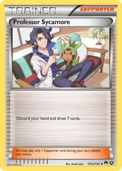 Professor Sycamore, Yellow A Alternate 107a/6