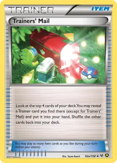 Trainers’ Mail, Yellow A Alternate 92a/6